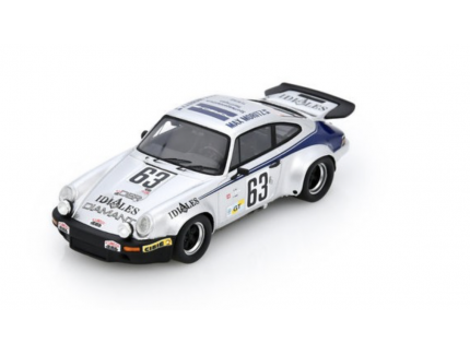 PORSCHE Carrera RS 3.0 N°63 19ème 24H Le Mans 1975 J-C. Bering - K. Utz - H. Godel 1/43 SPARK