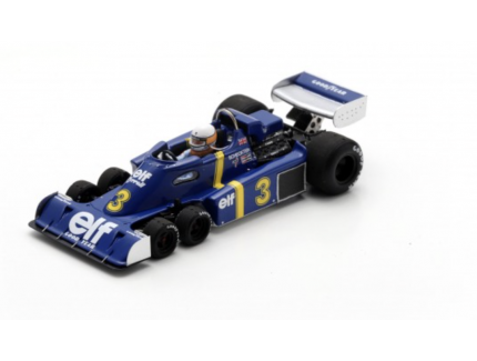 TYRRELL P34 Nº3 4eme GP Belgique 1976 Jody Scheckter SPARK 1/43