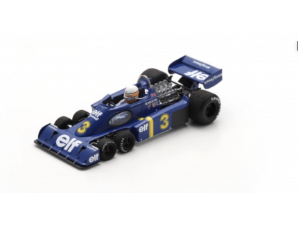 TYRRELL P34 Nº3 2eme GP Angleterre 1976 Jody Scheckter SPARK 1/43
