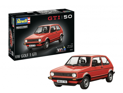 Gift set "50 years of VW Golf 1 GTi" REVELL 1/24