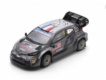 TOYOTA GR Yaris Rally1 HYBRID N°17 TOYOTA GAZOO Racing WRT Vainqueur Rallye Finlande 2024 SPARK 1/43