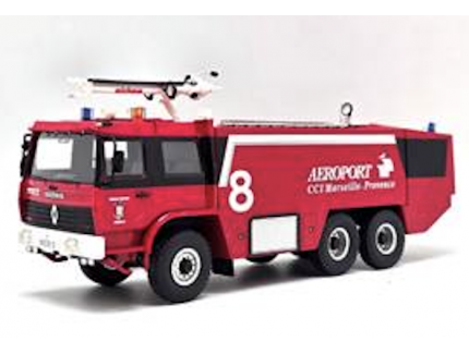 RENAULT SIDES VMA 105 ROUGE ARMÉE DE L'AIRE ALERTE 1/43