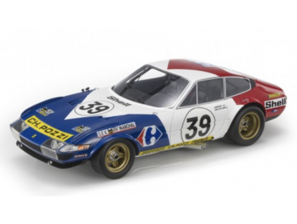 FERRARI 365 GTB 4 #39 24H LE MANS 1972 DSN 1/43