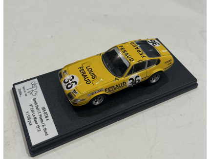FERRARI 365 GTB 4  # 36 24H LE MANS 1972 DSN 1/43