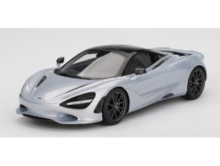MCLAREN 750S Ice Silver 2023 TOP SPEED 1/18