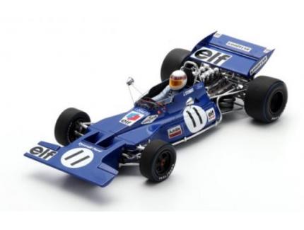 TYRRELL 003 N°11 Vainqueur GP Monaco 1971 Jackie Stewart SPARK 1/18