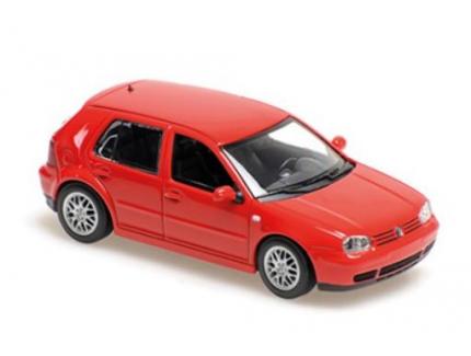 Volkswagen Golf 4 1999 Red Maxichamps 1/43