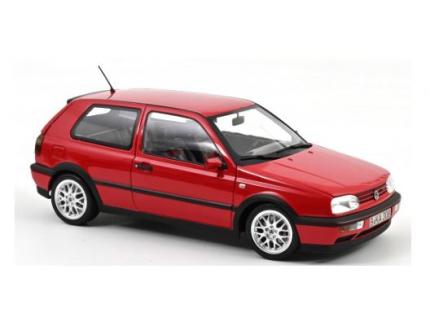 Volkswagen Golf GTI 1996 Rouge Flash Red - norev 1/18