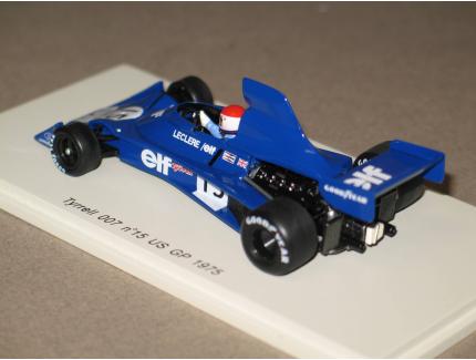 TYRELL 007 N°15 GP USA 1975 SPARK 1/43°