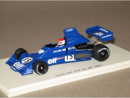 TYRELL 007 N°15 GP USA 1975 SPARK 1/43°