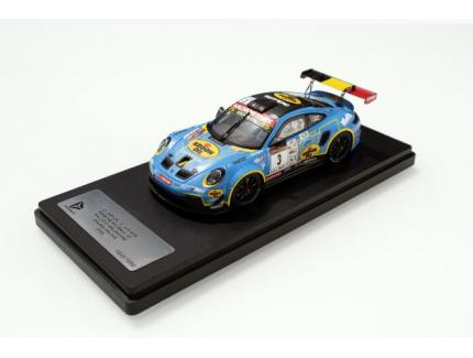 PORSCHE 992 rallye GT+ bleue CHERAIN/WITHERS DMS 1/43