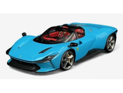 Ferrari Daytona Sp3 light blue Burago 1/18
