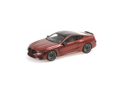 BMW M8 COMPETITION COUPE RED METALIC MINICHAMPS 1/18°