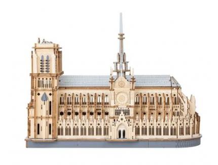 Puzzle 3D en bois - Cathédrale de Paris ROWOOD