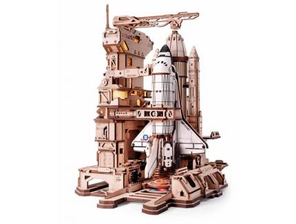 ROKR Navette spatiale - Kit de puzzle 3D en bois