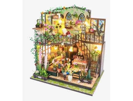 Puzzle 3D mini Housse ; DARCY FLOWER HOUSE