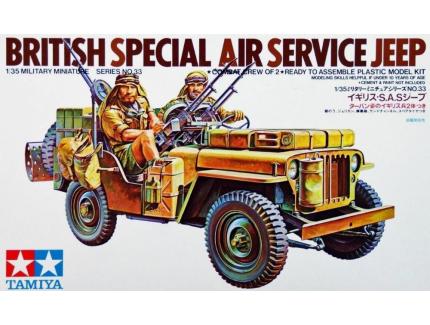 British Special Air Service Jeep Tamiya 1/35