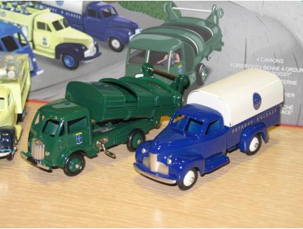 COFFRET 4 CAMIONS CIJ NOREV 1/76