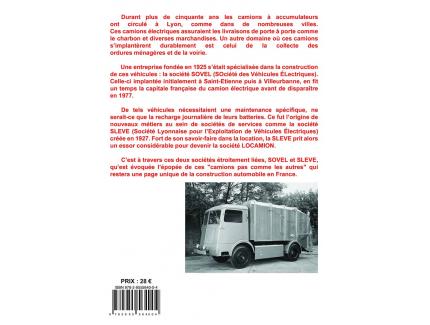 SOVEL camions électriques 1925-1977 LA SLEVE