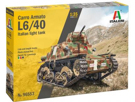 Carro Armato L6/40 Light Tank Italeri 1/35