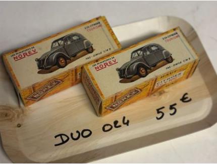 Duo Citroën Norev 1/43
