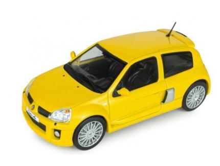 Renault Clio V6 Ph.2 – Jaune Sirius – 2003 SOLIDO 1/43