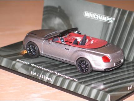 BENTLEY CONTINENTAL SUPERSPORTS CONVERTIBLE 2010 MINICHAMPS 1/43°