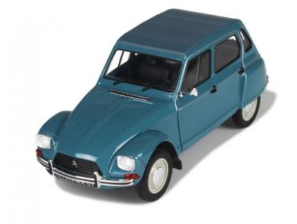CITROEN DYANE 6 BLEU 1979 SOLIDO 1/18°