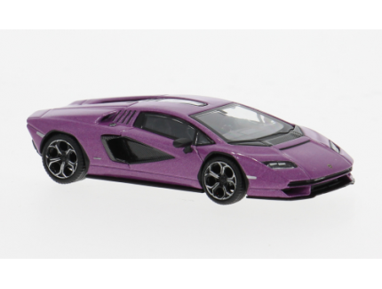 Lamborghini Countach LPI 800-4 Viola 30th Mini GT 1/64°