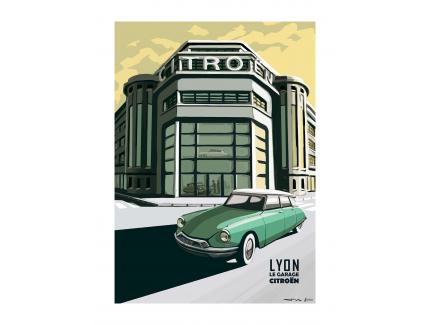 AFFICHE DS19 "35 RUE DE MARSEILLE" L'AT'LIER CREATION