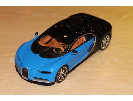 BUGATTI CHIRON 2016 BLEU/BLEU BURAGO 1/18°