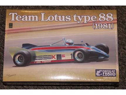 LOTUS TYPE 88 ESSEX 1981 EBBRO 1/20°