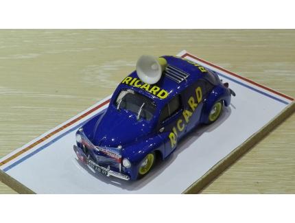 RENAULT 4CV RICARD TDF 1951 AUTORECLAME 1/43°