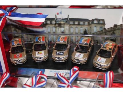 RENAULT MEGANE IV COFFRET ELECTION 2017 MINIATURES-LYON 1/43°