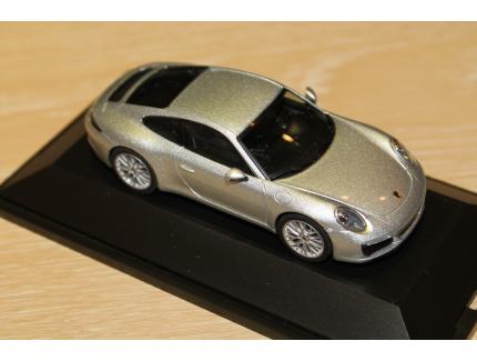 PORSCHE 911 CARRERA 4S GRIS 2016 HERPA 1/43°