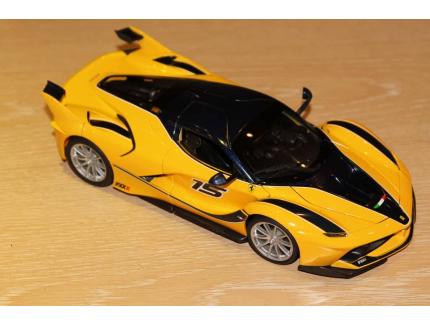 FERRARI FXX K 2016 JAUNE BURAGO 1/18°
