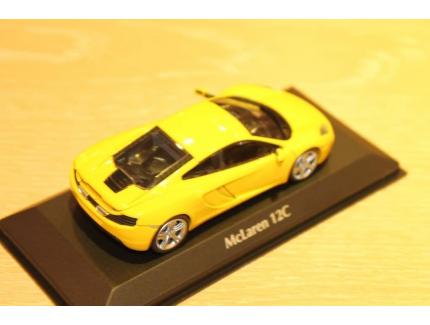 MC LAREN 12C 2011 JAUNE MAXICHAMPS 1/43°