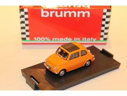 FIAT 500F 1971 ORANGE BRUMM 1/43°