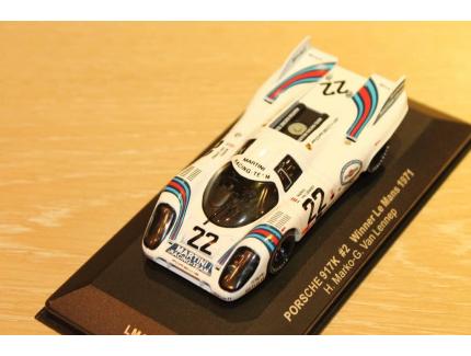 PORSCHE 917K N°22 WINLM 1971 IXO 1/43°