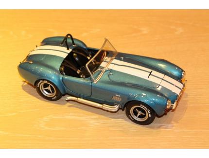 SHELBY COBRA 427 BLEU 1965 SOLIDO 1/18°