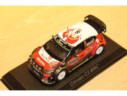 CITROEN C3 WRC LEFEBVRE MONTE CARLO 2017 NOREV 1/43°