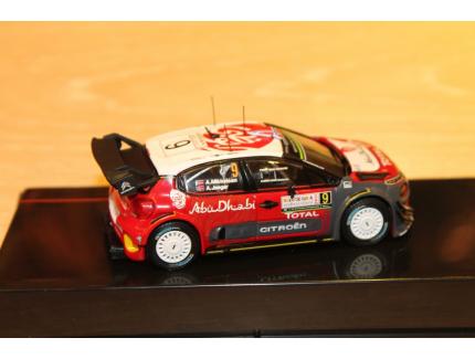 CITROEN C3 WRC MIKKELSEN SARDAIGNE 2017 IXO 1/43°