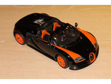 BUGATTI VEYRON GRANDSPORT VITESSE 2012 NOIR RASTAR 1/18°