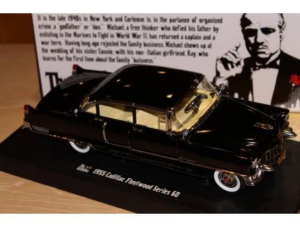 CADILLAC FLEETWOOD 1955 " LE PARRAIN " GREENLIGHT 1/18°