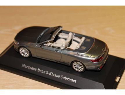 MERCEDES CLASSE S CABRIOLET 2015 GRISE KYOSHO 1/43°