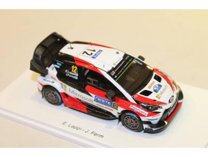 TOYOTA YARIS WRC N°12 RALLY FINLANDE 2017 SPARK 1/43°