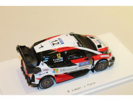 TOYOTA YARIS WRC N°12 RALLY FINLANDE 2017 SPARK 1/43°