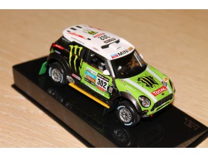 MINI ALL 4 N°302 WIN DAKAR 2013 IXO 1/43°