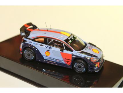 HYUNDAI I20 COUPE WRC RALLYE PAYS DE GALLE N°5/6 2017 IXO 1/43°