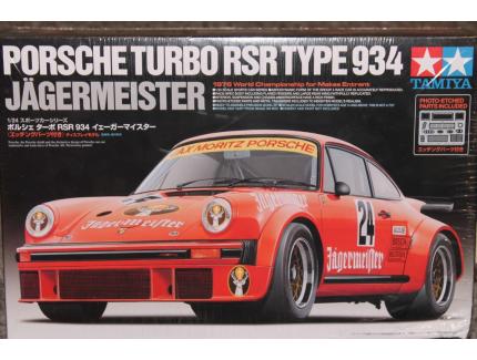 PORSCHE TURBO RSR TYPE 934 1976 TAMIYA 1/24°